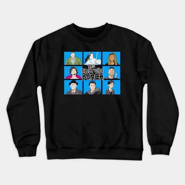 The Umbrella Bunch Crewneck Sweatshirt by kentcribbs